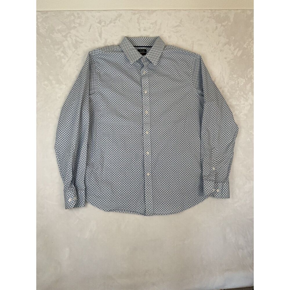 Apt. 9 Premier Flex long-sleeve geometric button-up shirt